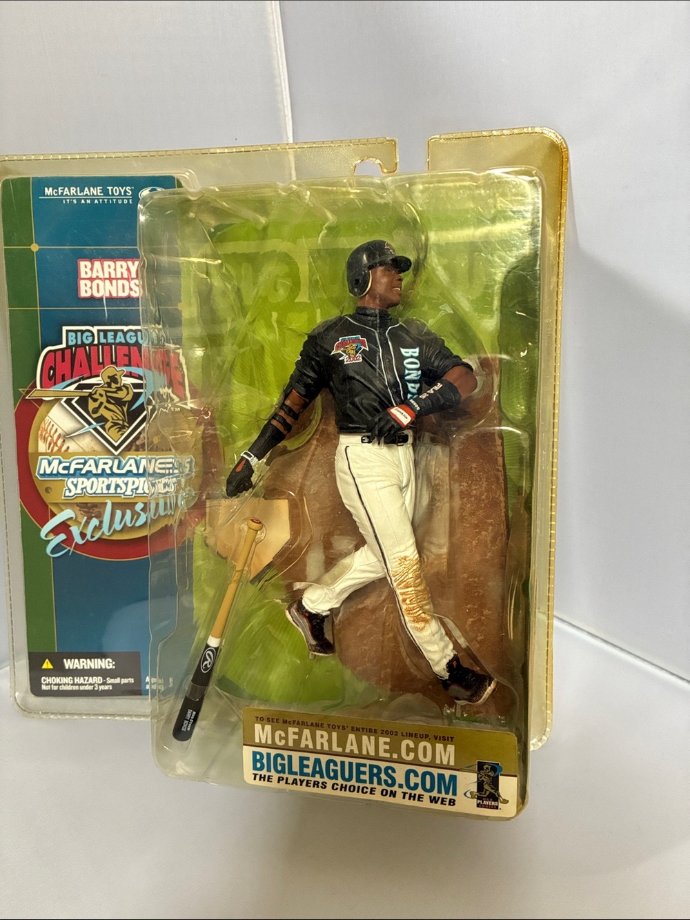 McFarlane SportsPicks Black and White Baseball Figure Display
